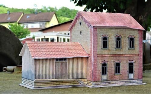 Kartonmodellbausatz Bf Widdern